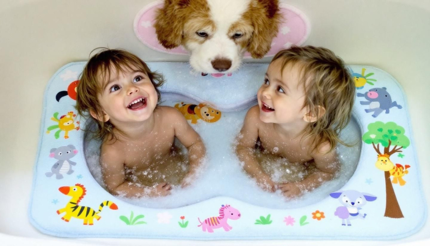 Choisir un tapis de bain pour les salles de bain des enfants