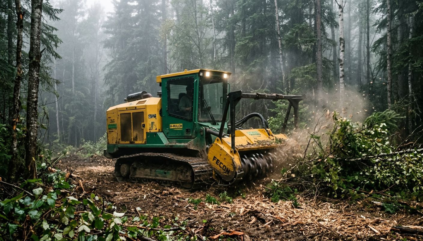 Comment les broyeurs forestiers améliorent-ils la préparation des sites d'abattage ?